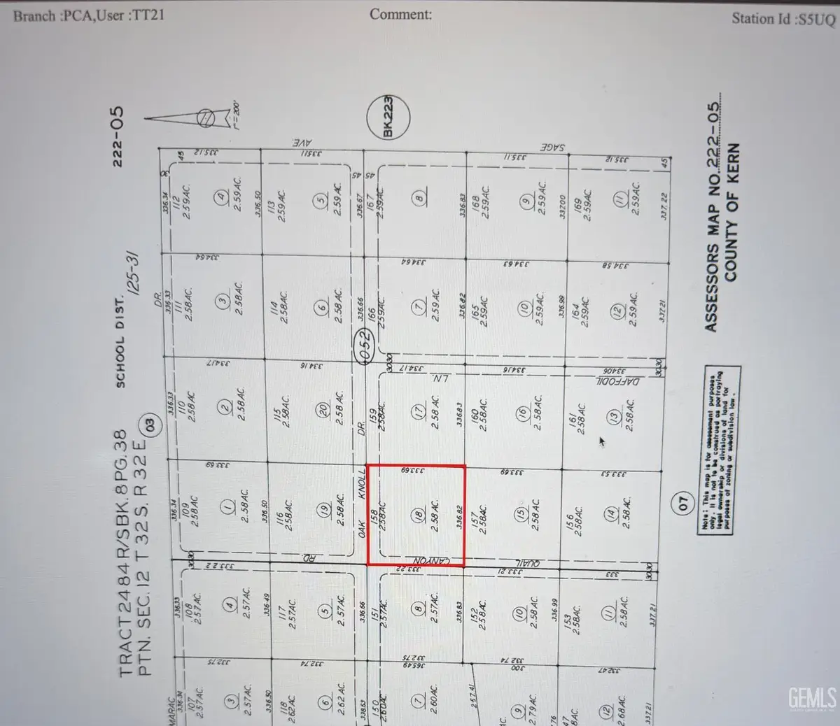 0 APN#222-052-18-00-0, Tehachapi, CA 93561 - #1