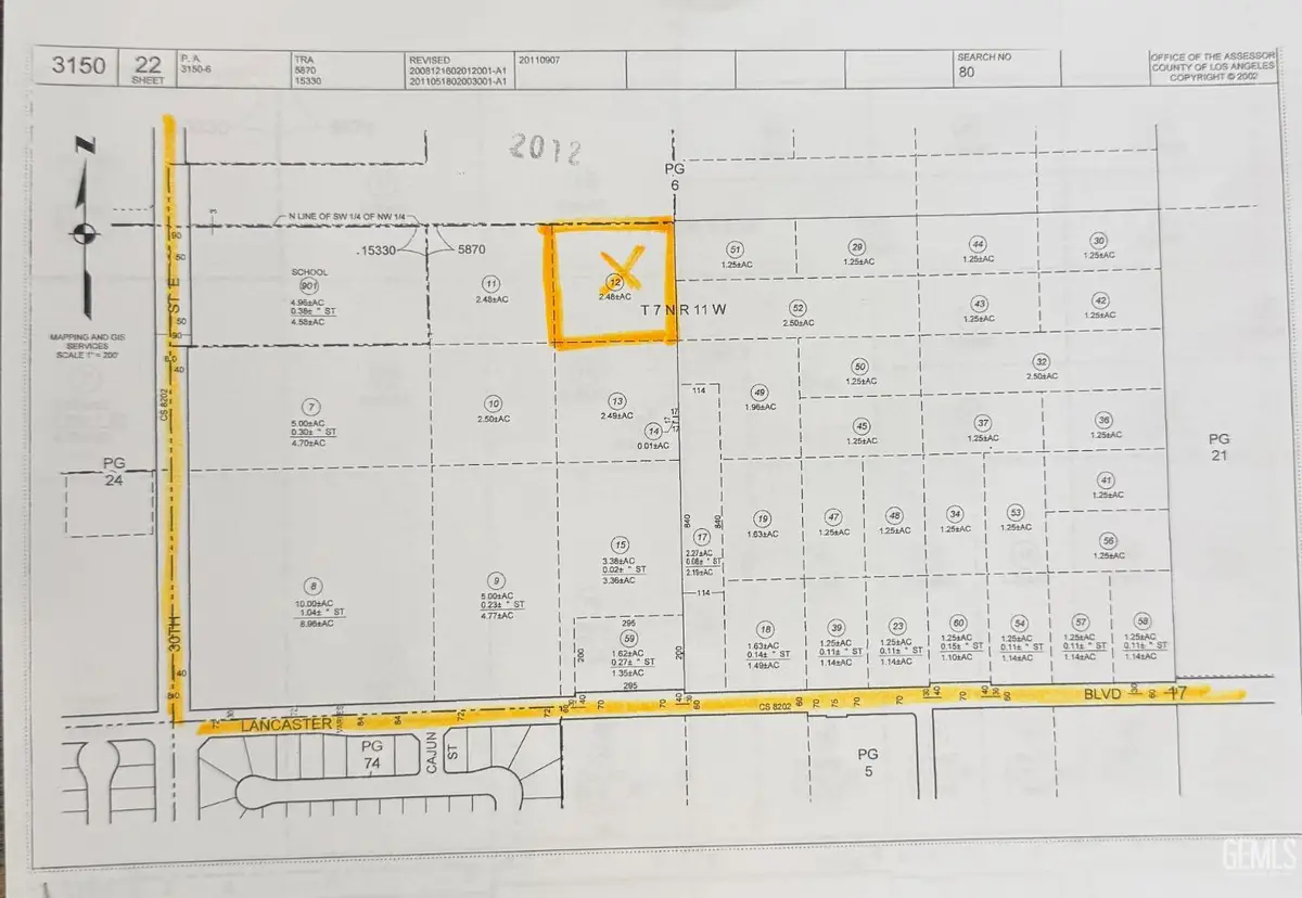 0 E VAC/VIC 30TH STREET, Lancaster, CA 93535 - #1