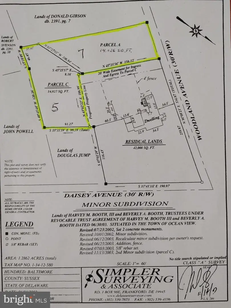 5 And 7 Woodland Ave, Ocean View, DE 19970 - #1