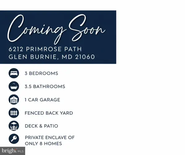 6212 Primrose Path, GLEN BURNIE, MD 21061