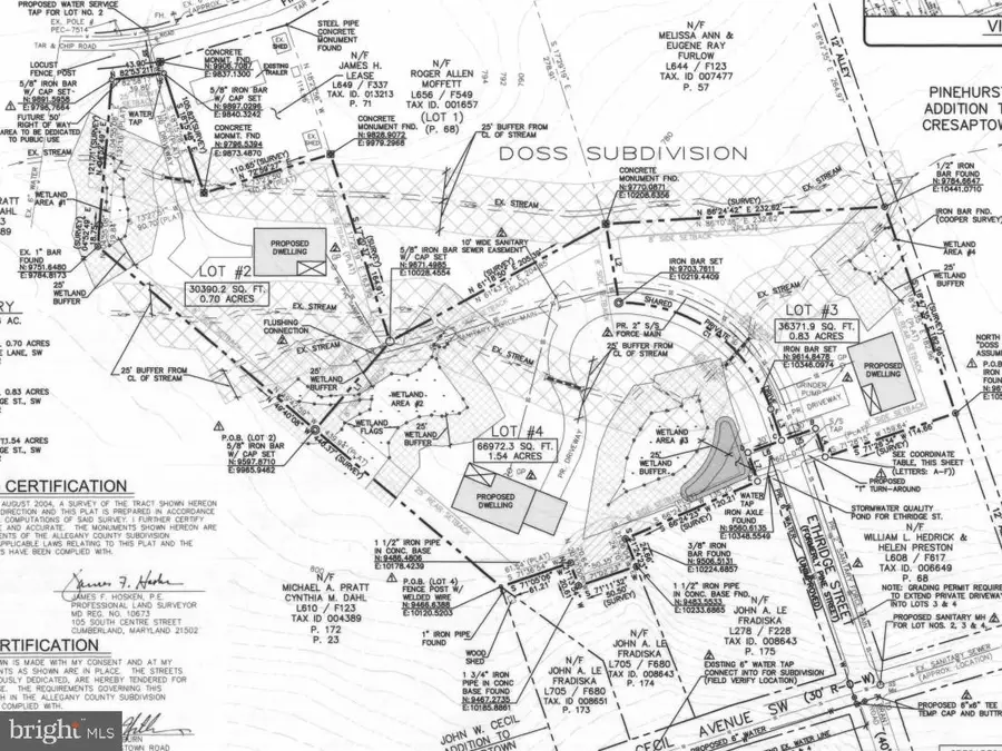 Tract 3: .83+/- Acres-at 14608 Ehtridge St, Cresaptown, MD 21502 - Image #2