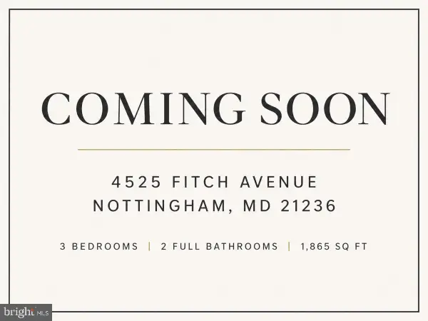 4525 Fitch Ave, BALTIMORE, MD 21236