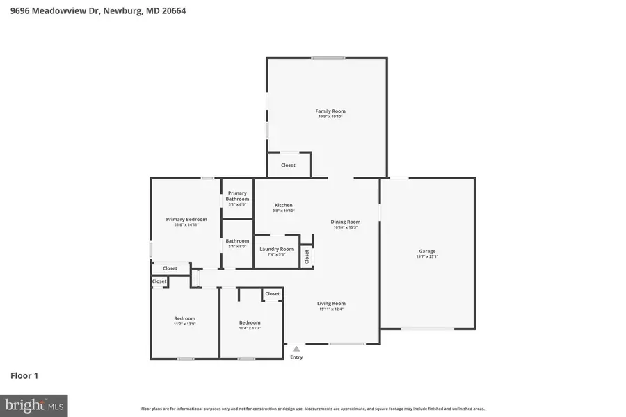 9696 Meadowview Dr, Newburg, MD 20664 - #2