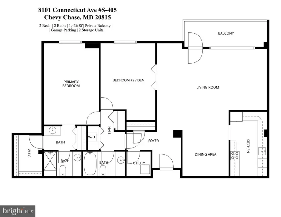 8101 Connecticut Ave #s-405, Chevy Chase, MD 20815 - #3