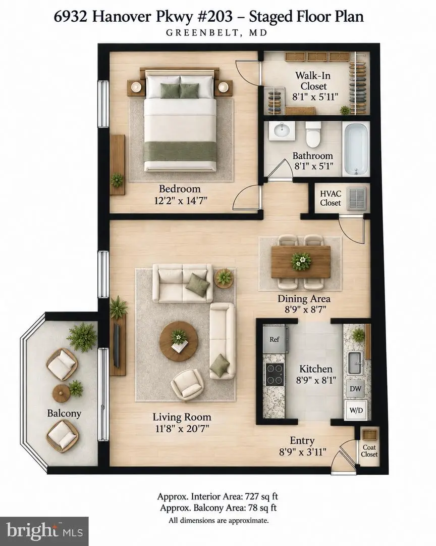 6932 Hanover Pkwy #203, Greenbelt, MD 20770 - #2