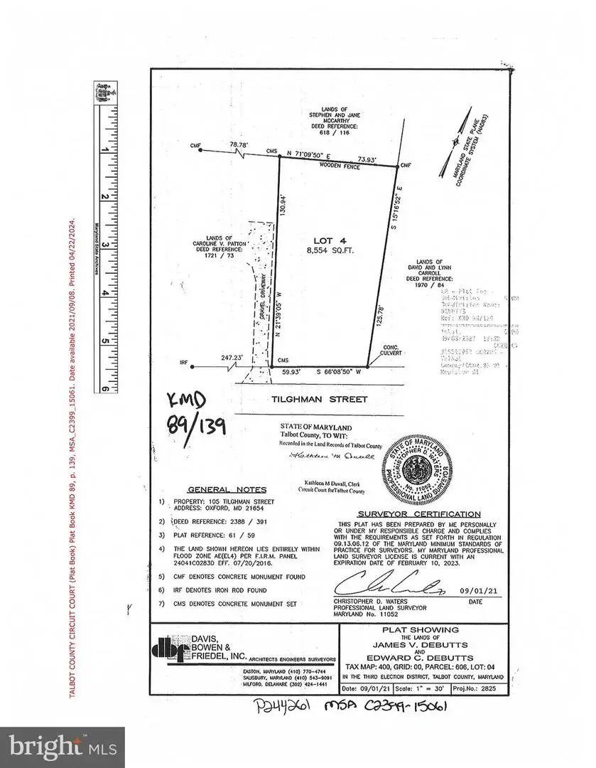 105 Tilghman St, Oxford, MD 21654 - #2
