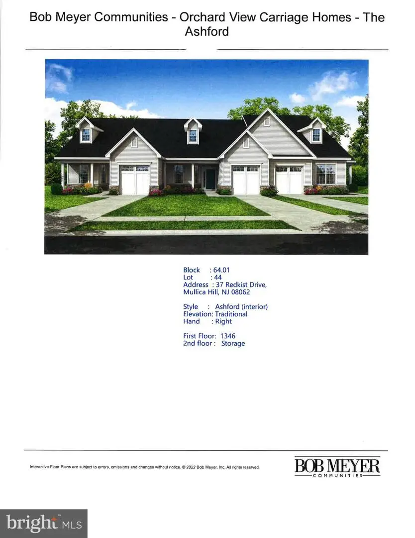 37 Redkist Dr, Mullica Hill, NJ 08062 - #2