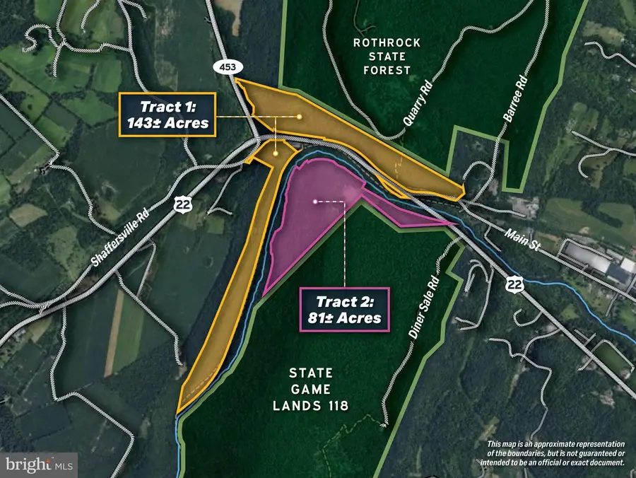 Tract 2: 80.9+/- Acres William Penn Highway, Williamsburg, PA 16693 - #3