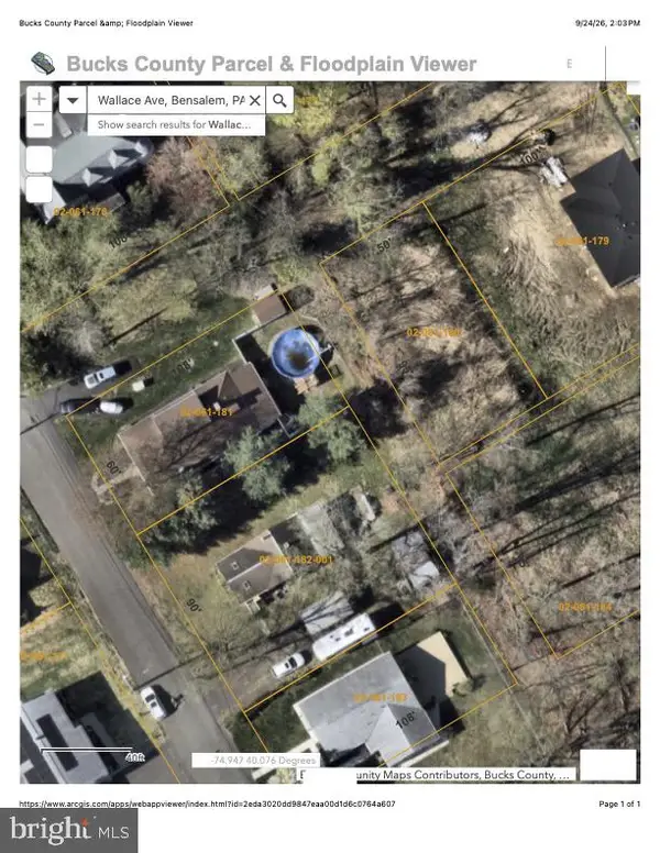0 Williams Ave Williams Ave, BENSALEM, PA 19020