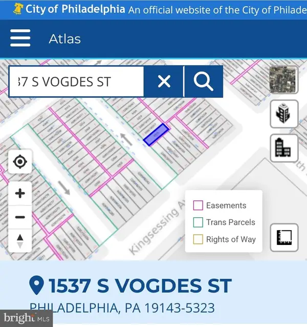 1537 S Vogdes St, PHILADELPHIA, PA 19143