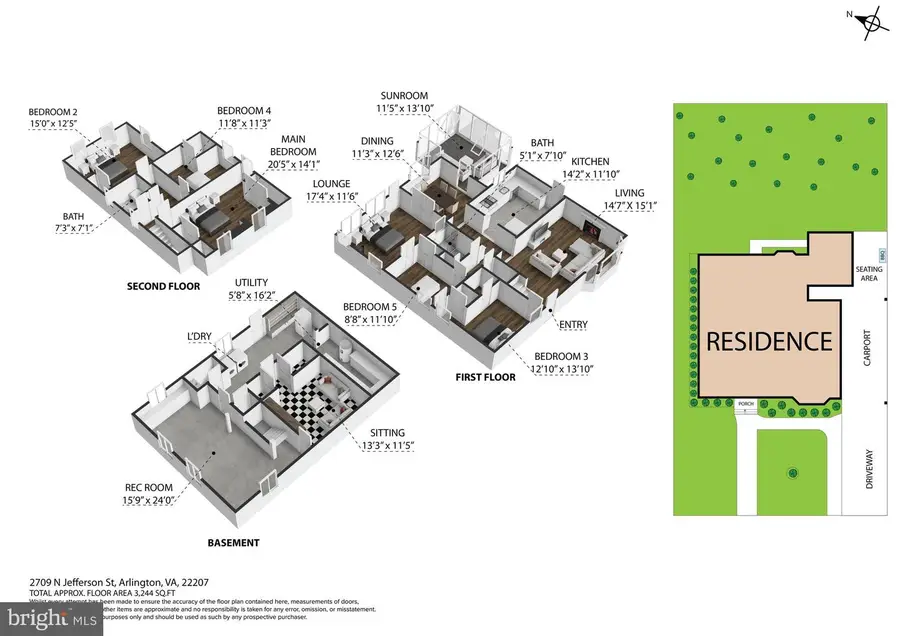 2709 N Jefferson St, Arlington, VA 22207 - #2