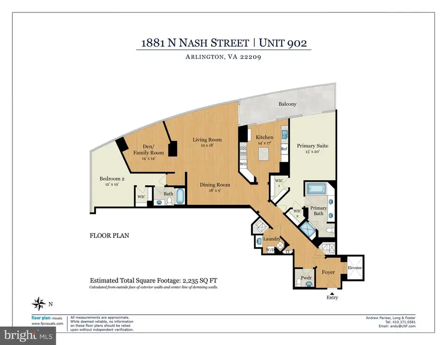 1881 N Nash St #902, Arlington, VA 22209 - #3