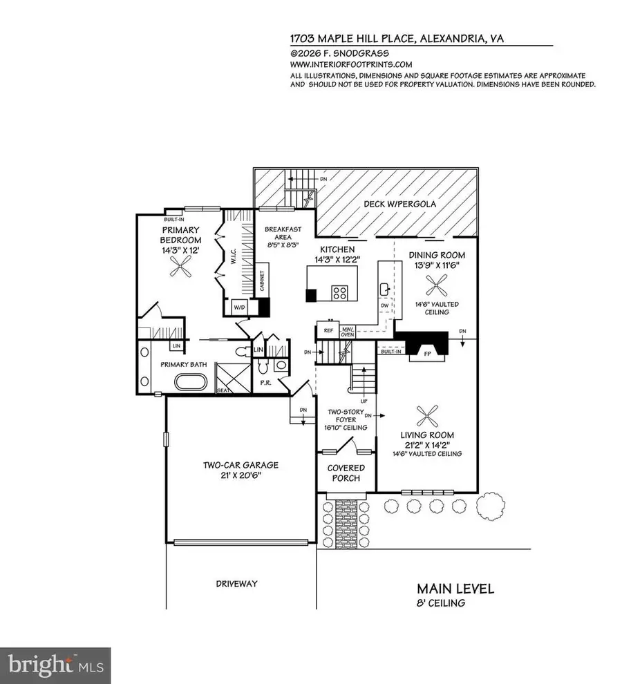 1703 Maple Hill Pl, Alexandria, VA 22302 - #2