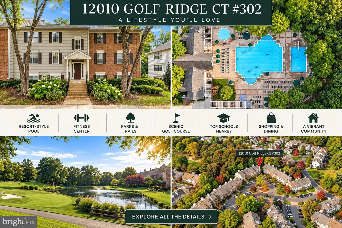 12010 Golf Ridge Ct #302, Fairfax, VA 22033 - #1
