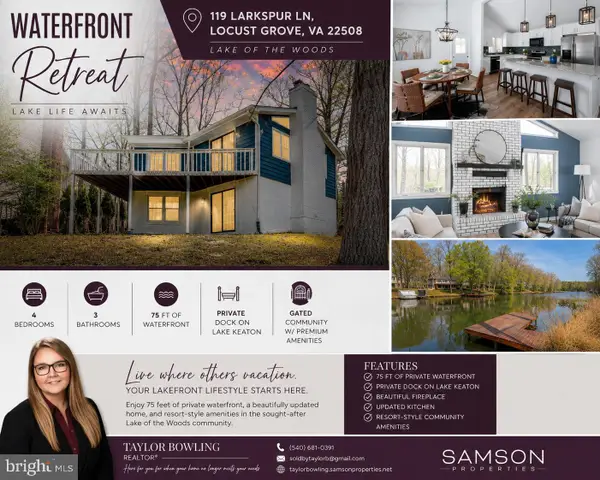 119 Larkspur Ln, LOCUST GROVE, VA 22508