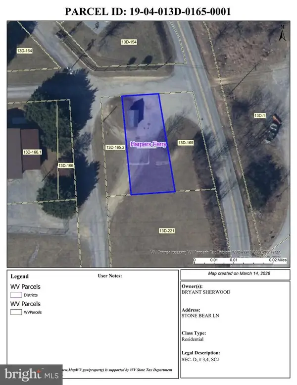 Stone Bear Ln, HARPERS FERRY, WV 25425