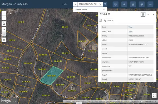 Lot 21 Springbrook Dr, BERKELEY SPRINGS, WV 25411