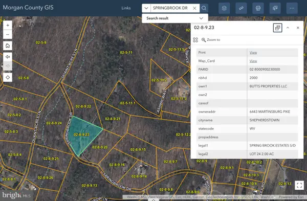 Lot 24 Springbrook Dr, BERKELEY SPRINGS, WV 25411