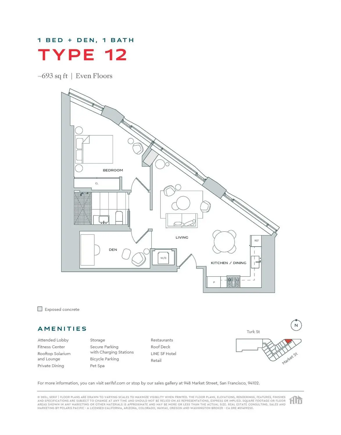 960 Market Street #312, San Francisco, CA 94102 - Image #1