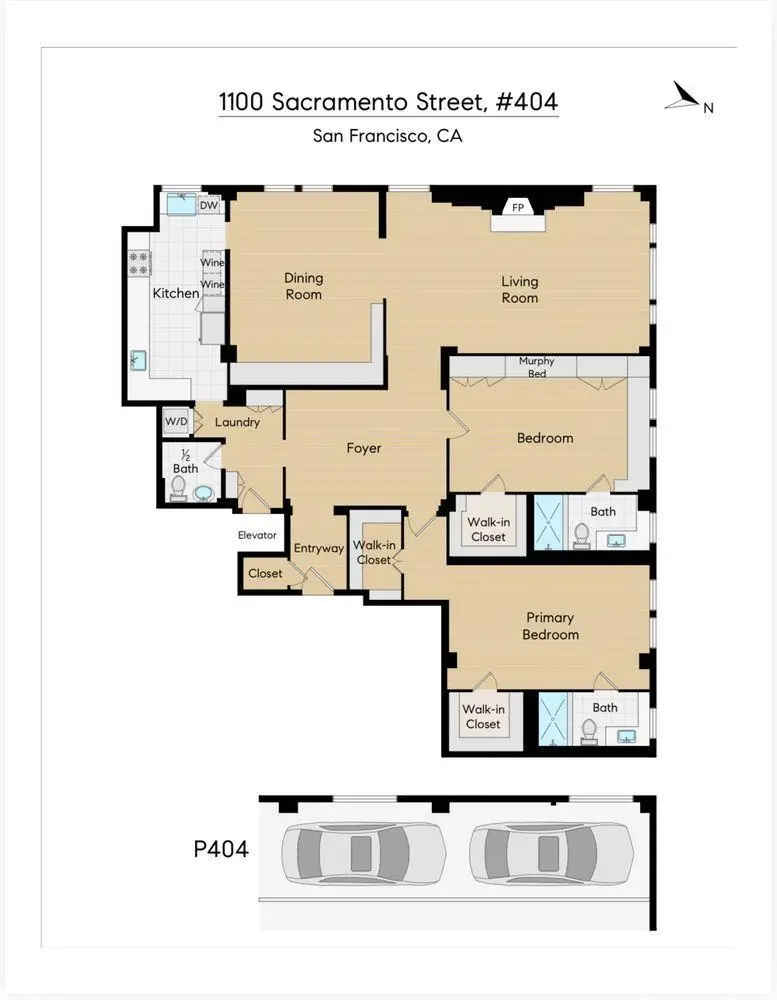 1100 Sacramento Street #404, San Francisco, CA 94108 - #3