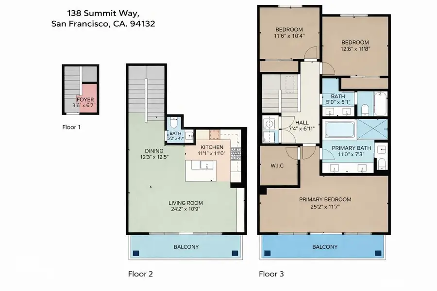 138 Summit Way #138, San Francisco, CA 94132 - #2