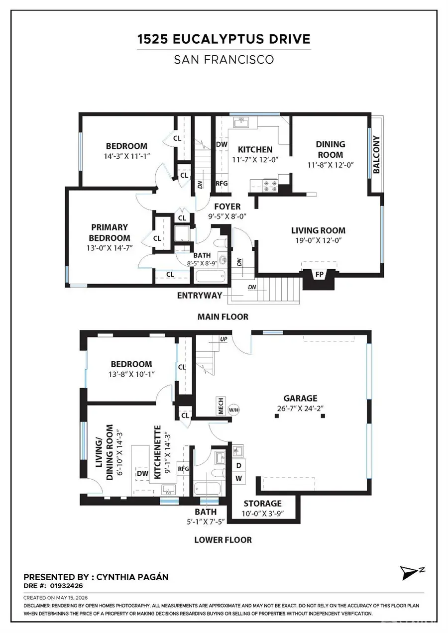 1525 Eucalyptus Drive, San Francisco, CA 94132 - #2
