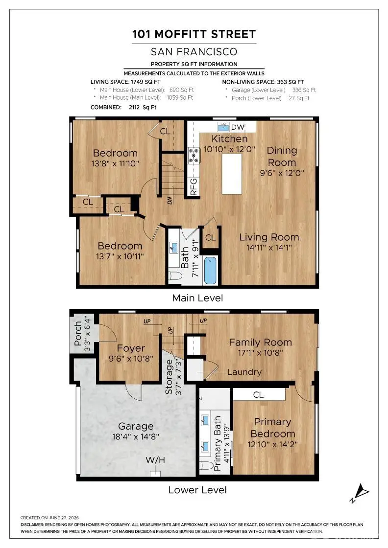 101 Moffitt Street, San Francisco, CA 94131 - #2