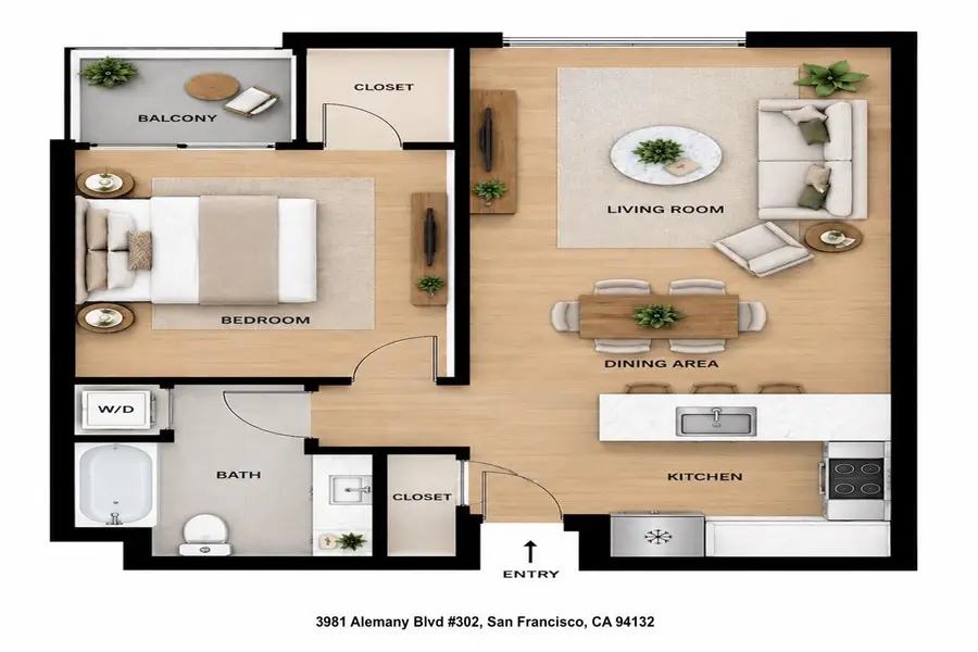 3981 Alemany Boulevard #302, San Francisco, CA 94132 - #2
