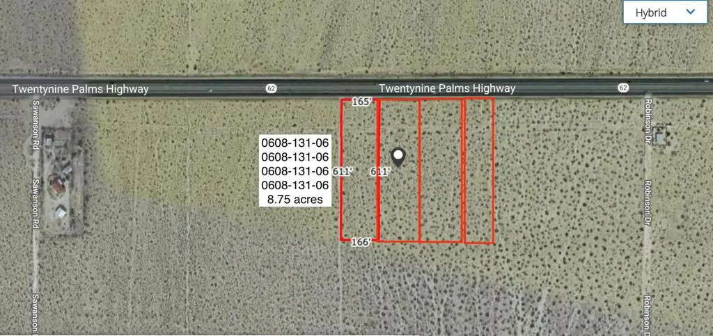 2 .5 Acres Hwy 62 Near Robinson Drive, Joshua Tree, CA 92252 - Image #1