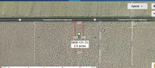 2 .5 Acres Hwy 62 Near Robinson Drive, Joshua Tree, CA 92252