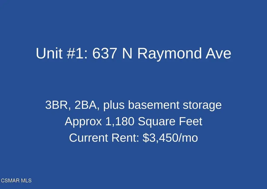 637 Raymond Avenue, Pasadena, CA 91103 - #2