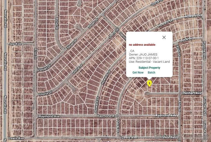 0 Denhart Ave, California City, CA 93505 - #1