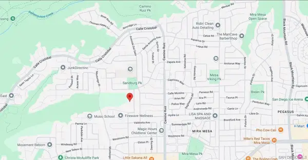 Address Withheld By Seller, San Diego, CA 92126