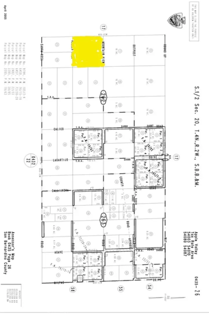 0 Off Mountain View Road, Apple Valley, CA 92308 - Image #1