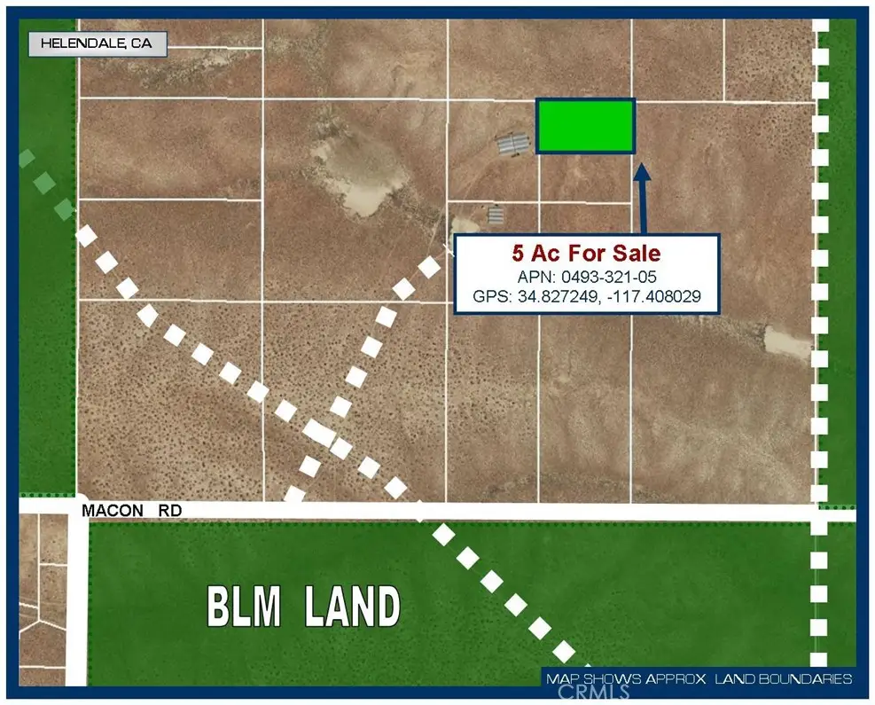 0 5 Ac Near Macon Rd, Helendale, CA 92342 - #1