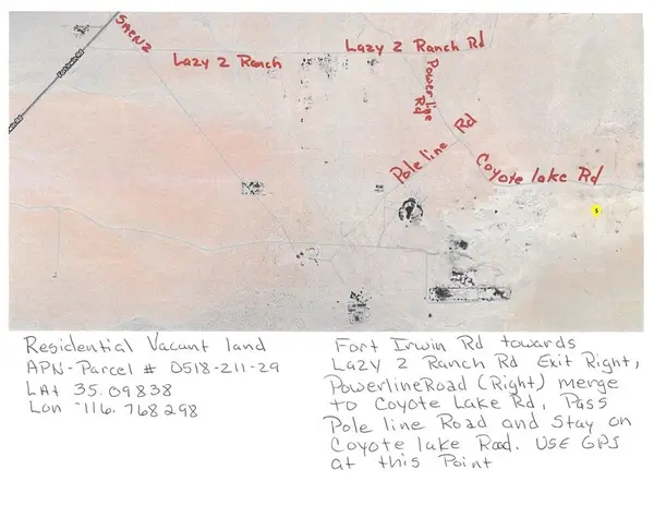 29 Coyote Lake Road, Barstow, CA 92311