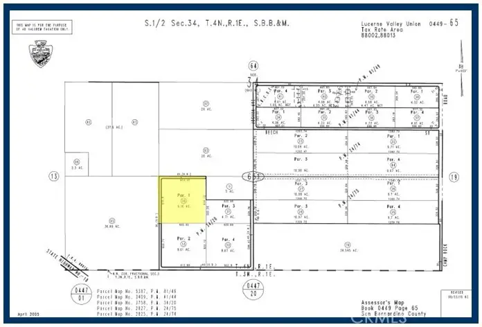 9 AC Minneola Road, Lucerne Valley, CA 92356 - Image #1