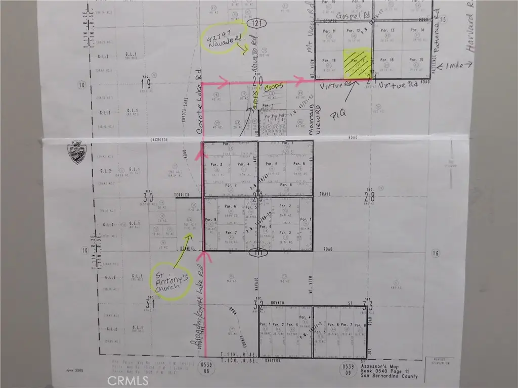 0 Virtue Road, Newberry Springs, CA 92365 - #1