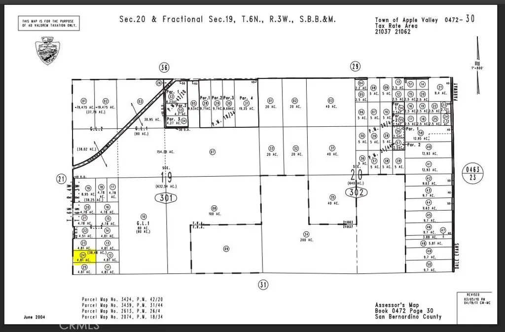 0 Los Padres Parcel #0472-301-24 Road, Apple Valley, CA 92307 - #1