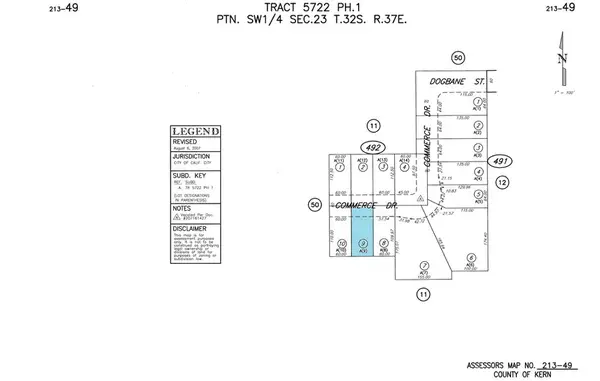 0 Commerce Dr., California City, CA 93505