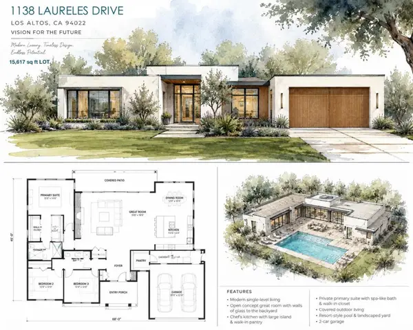 1138 Laureles Drive, Los Altos, CA 94022