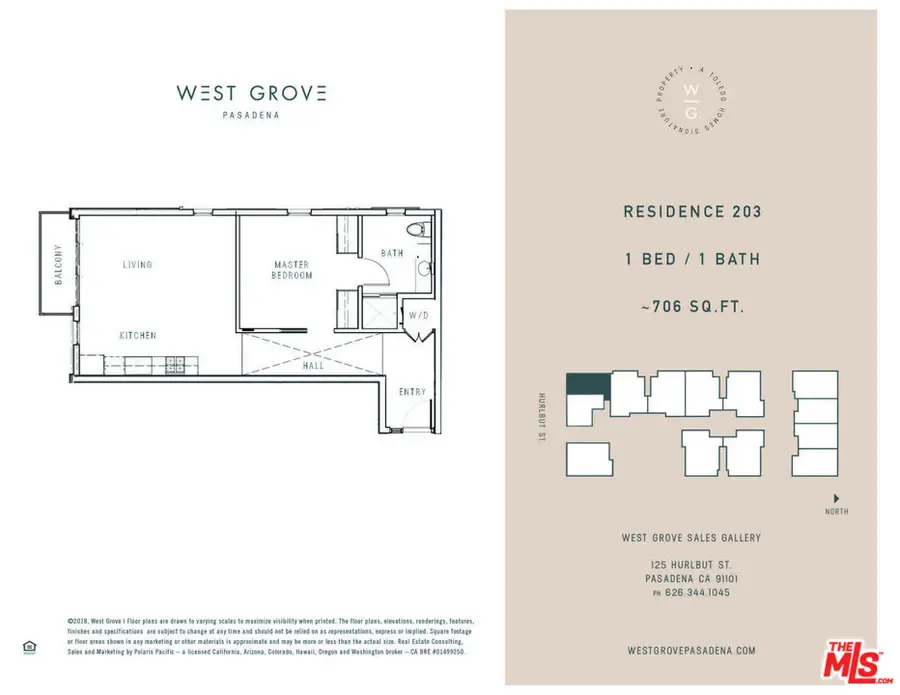 125 Hurlbut Street #203, Pasadena, CA 91105 - #2