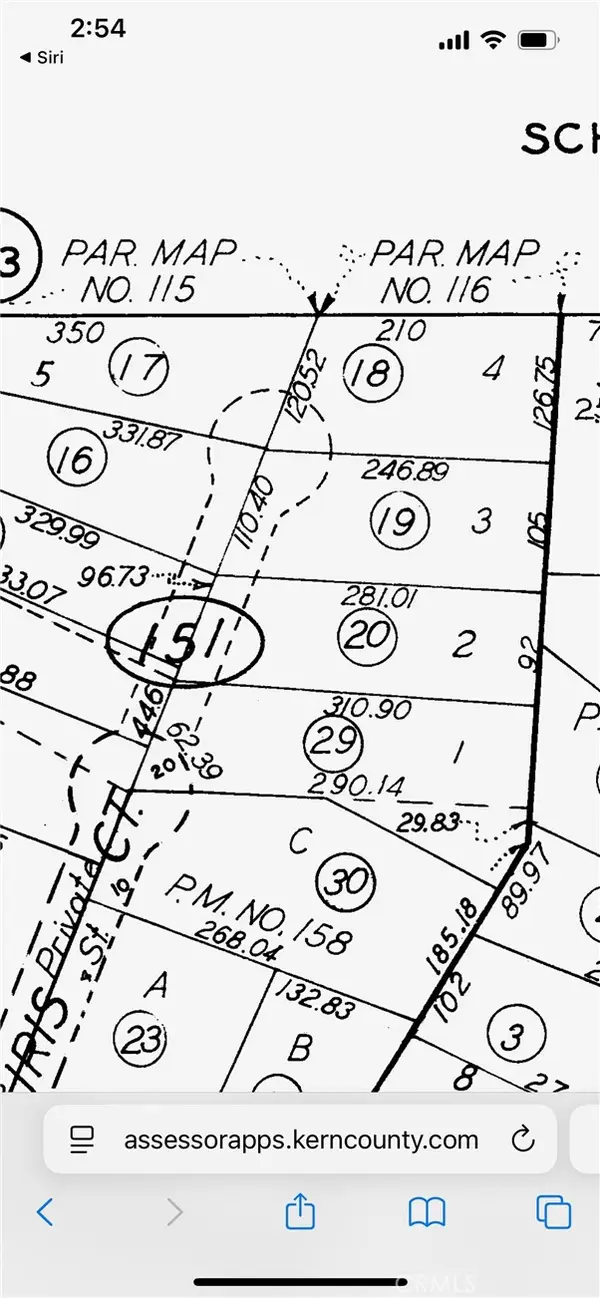 116 Parcel Map, Bodfish, CA 93205