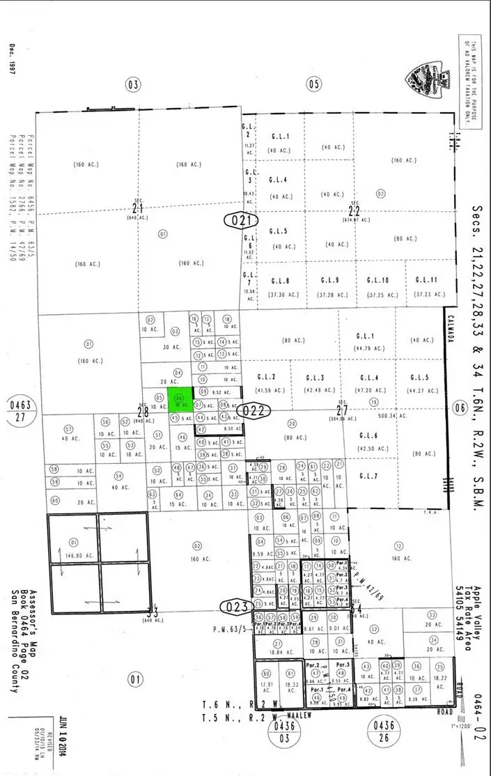 0 Se 1/4 Sw 1/4 Ne 1/4 Sec 28 Tp 6n R 2w, Apple Valley, CA 92307 - Image #1