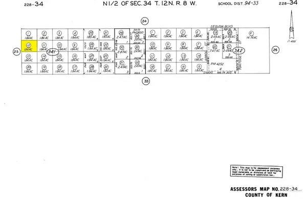 230 St. E And South Of Sequoia Boulevard, Mojave, CA 93501