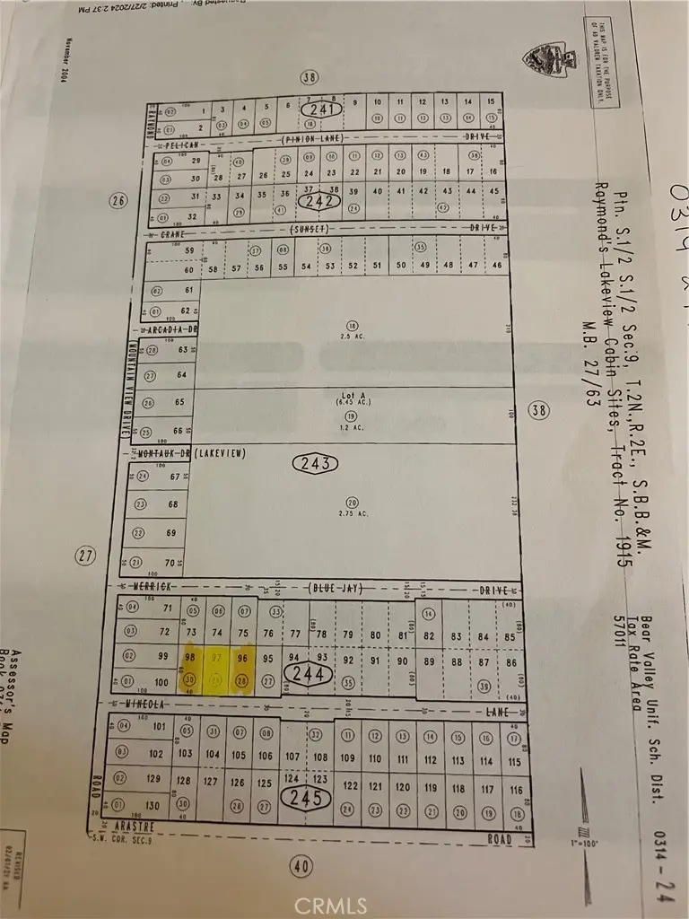 0 Mineola Lane Lane, Big Bear City, CA 92314 - Image #1