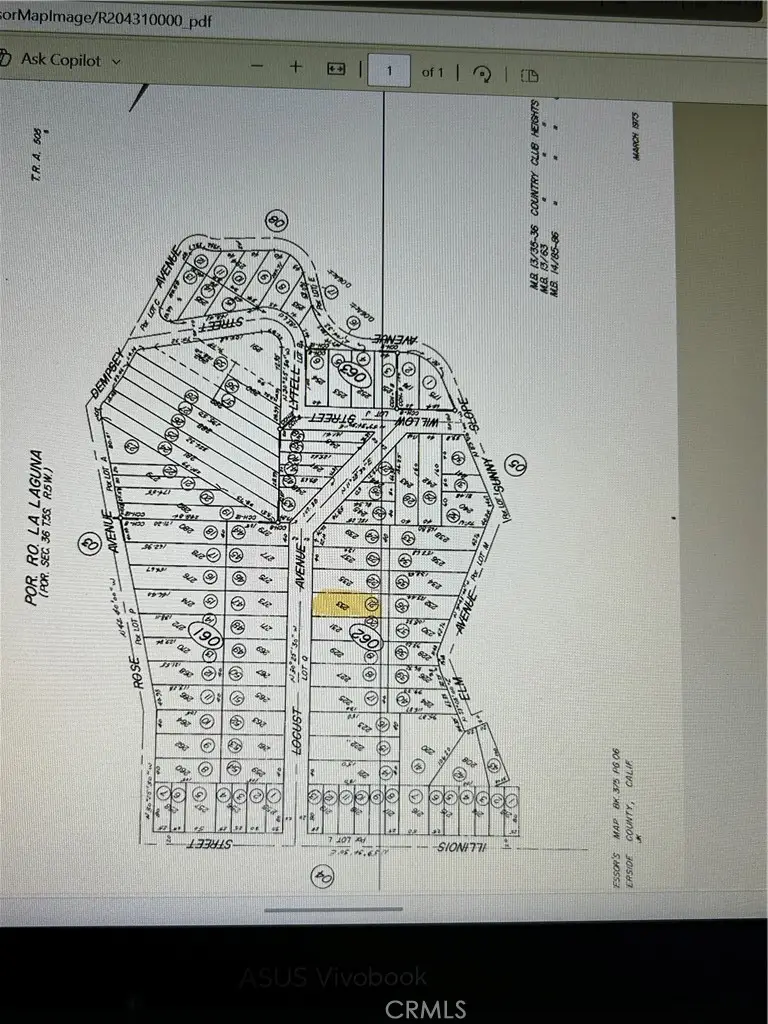 0 Locust Avenue, Lake Elsinore, CA 92530 - Image #1