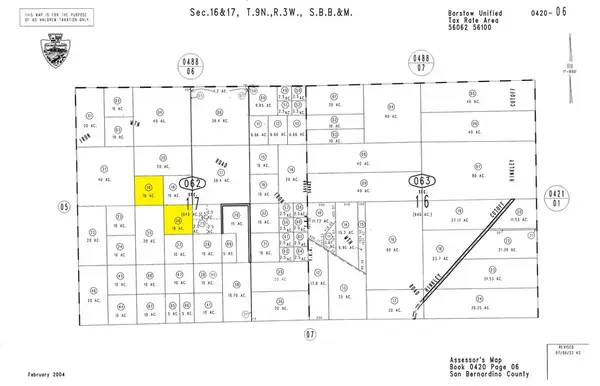 0 Near Iron Mountain Road, Hinkley, CA 92311