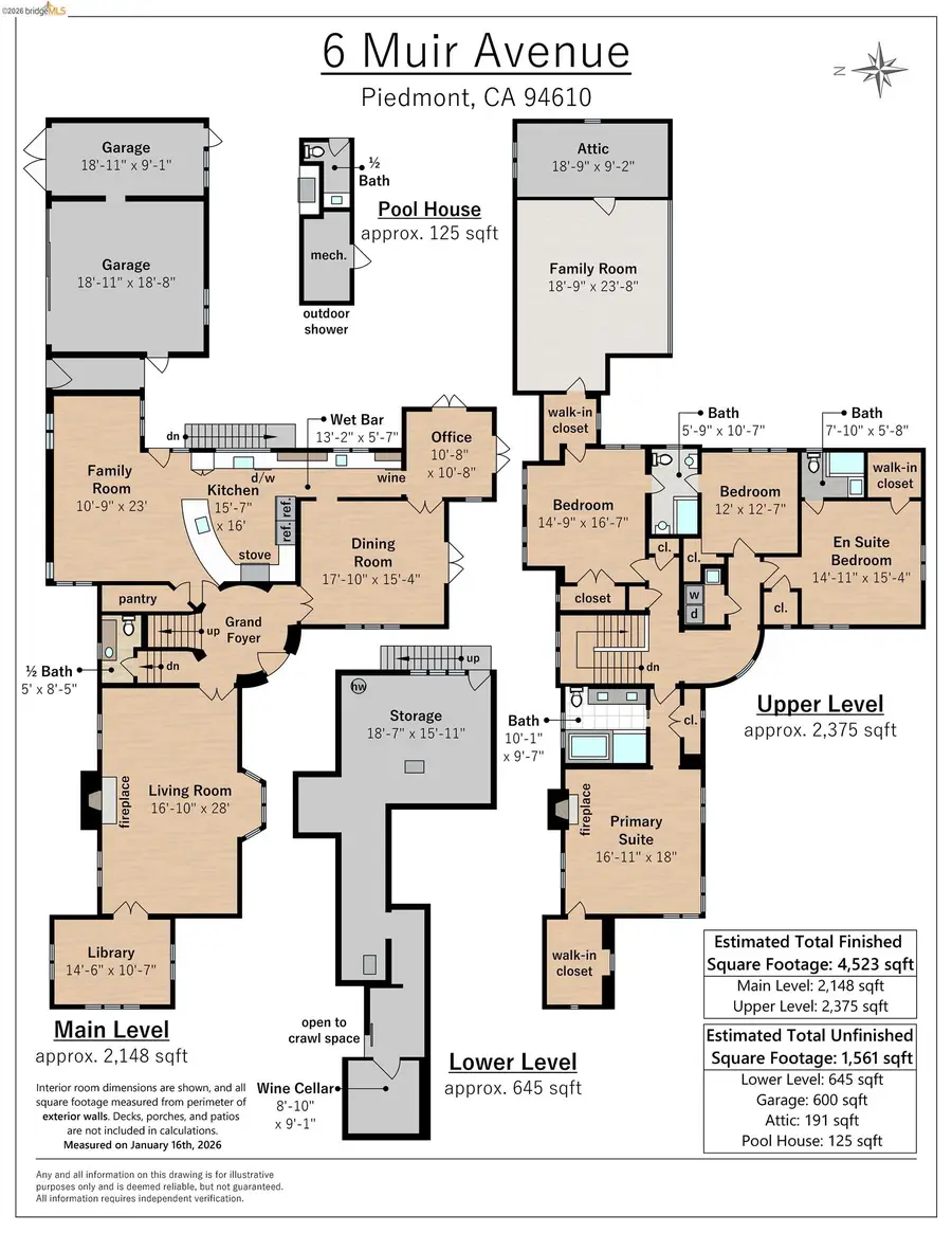 6 Muir Ave, Piedmont, CA 94610 - #2