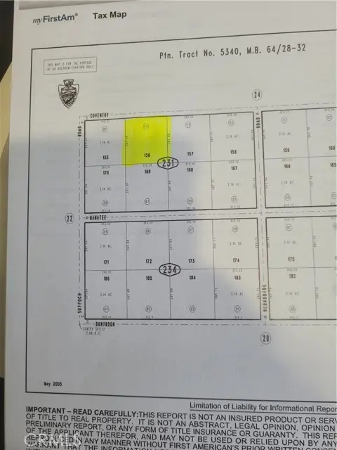 0 Coventry Street, Newberry Springs, CA 92365 - Image #1